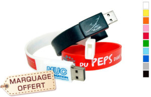 Clé USB personnalisée bracelet